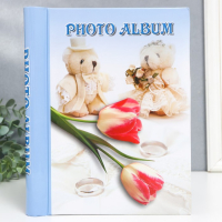 Фотоальбом магнитный 20 листов "Цветы" МИКС Фотоальбом магнитный 20 листов "Цветы" МИКС