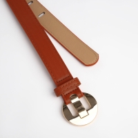 Ремень женский, ширина 2,5 см, цвет рыжий Ремень женский, ширина 2,5 см, цвет рыжий