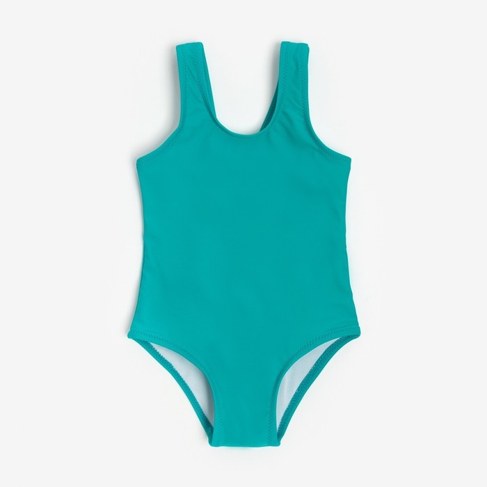 Купальник слитный детский MINAKU цвет зелёный, рост 116-122