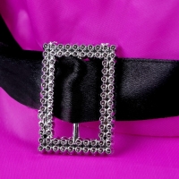 Карнавальная шляпа &laquo;Кошмарное веселье&raquo; фиолетовая, с гирляндой