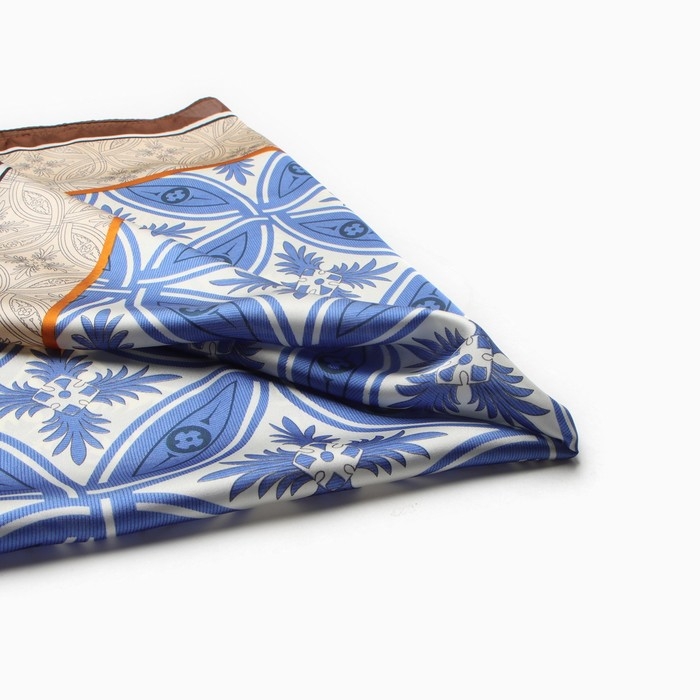 Платок женский MINAKU 70*70 см, коричневый