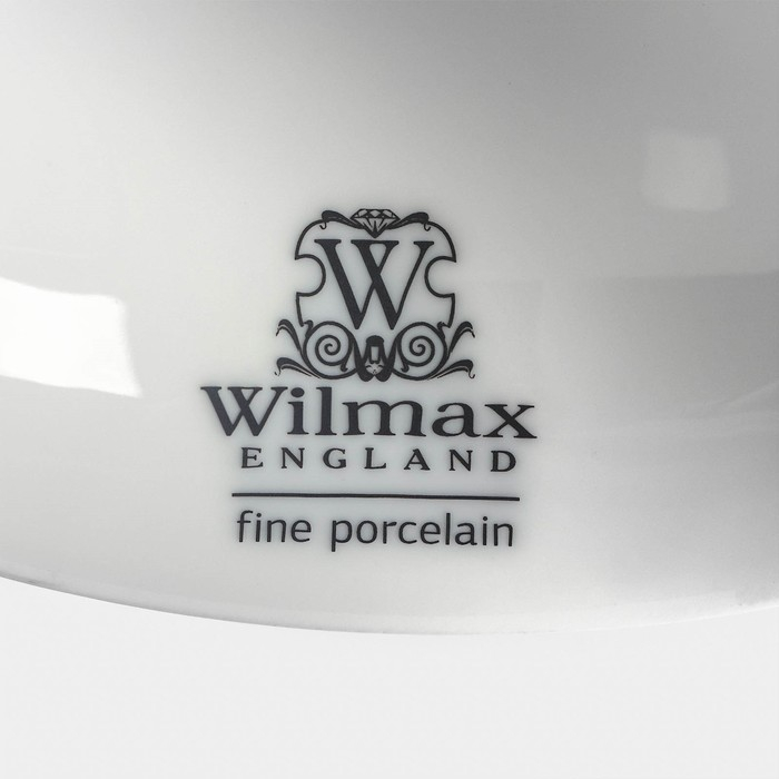 Тортовница фарфоровая на ножке, 25&times;9 см