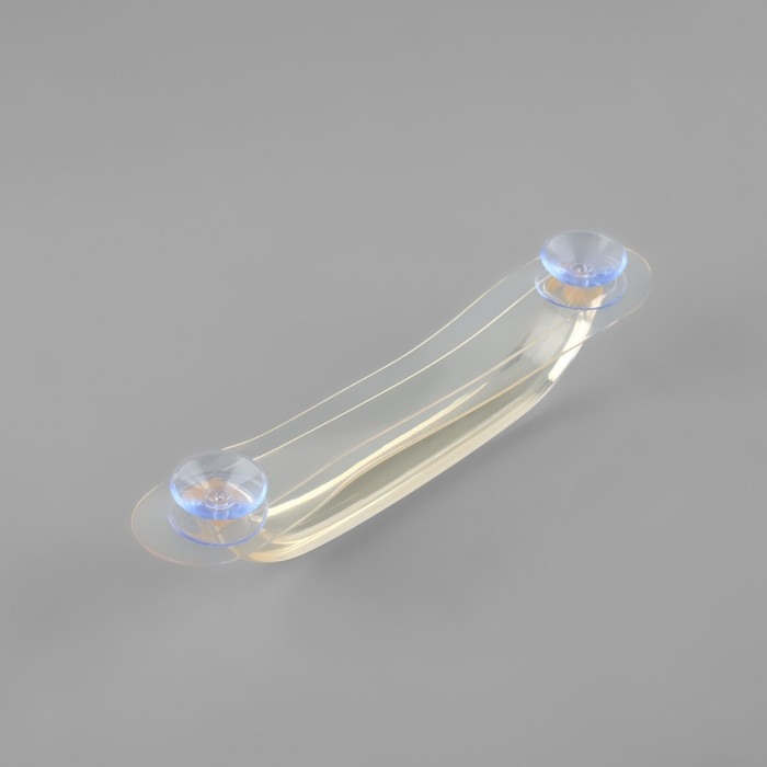 Держатель для линеек и лекал, на присосках, 14,8 × 3 × 2,5 см Держатель для линеек и лекал, на присосках, 14,8 × 3 × 2,5 см