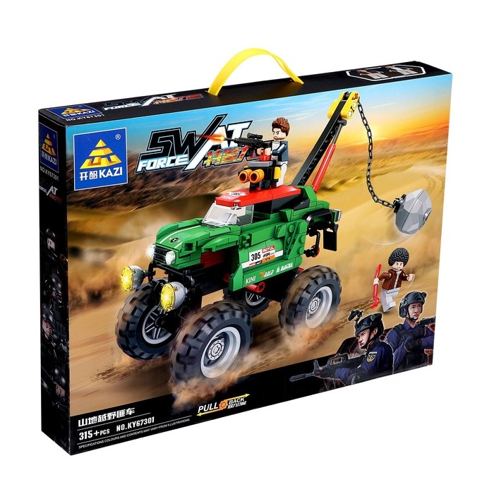 Конструктор &laquo;Спецназ. Разрушитель&raquo;, инерционный, 315 деталей