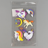 Набор наклеек из EVA "Единороги", 11 шт Набор наклеек из EVA "Единороги", 11 шт