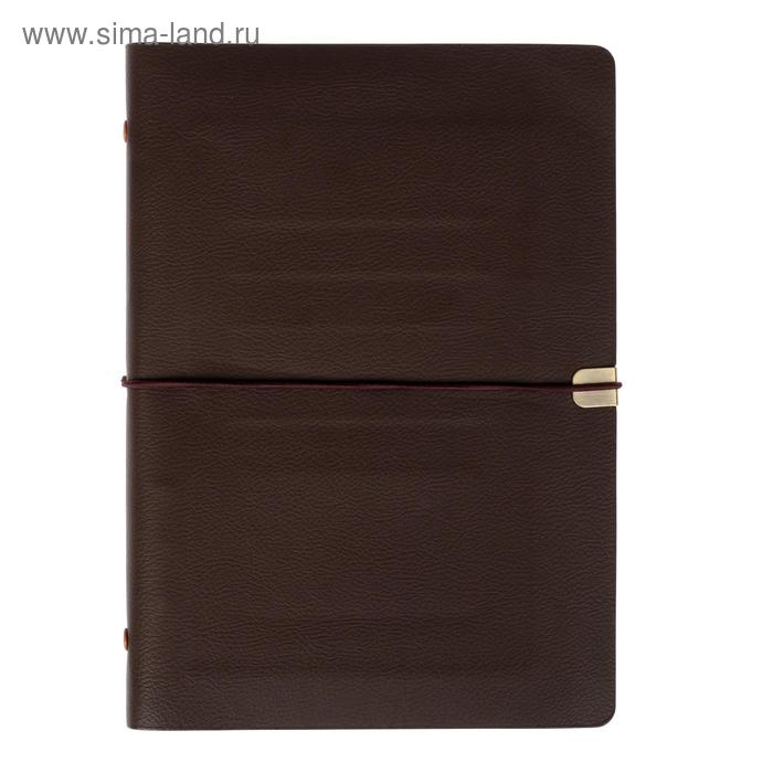 Органайзер на кольцах "Стиль" А5, 90 листов в линейку, на резинке, обложка ЛАЙТ, МИКС