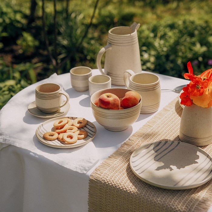 Тарелка керамическая SL Home &laquo;Райяс&raquo;, d=27 см, цвет бежевый