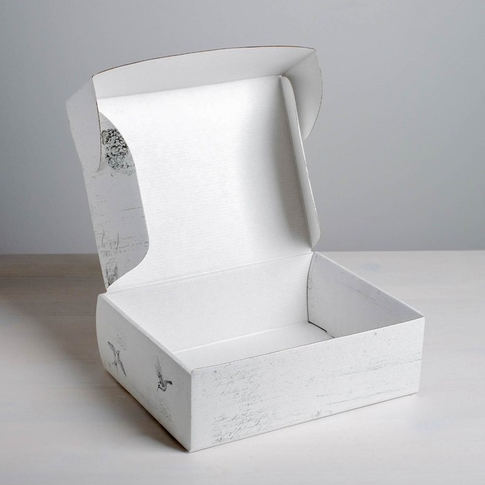 Коробка подарочная складная, упаковка, &laquo;Шебби&raquo;, 27 х 21 х 9 см