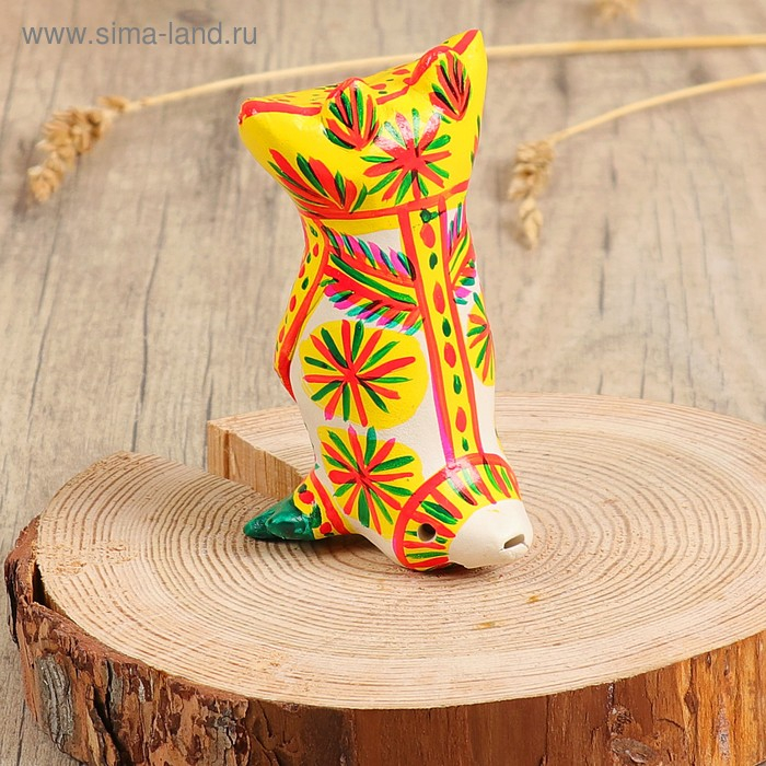 Филимоновская игрушка &laquo;Лягушка&raquo;