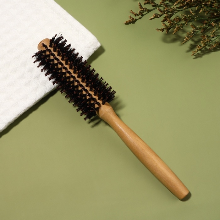 Брашинг «Натурель», d = 2/5 × 22 см, комбинированная щетина, цвет «светлое дерево» Брашинг «Натурель», d = 2/5 × 22 см, комбинированная щетина, цвет «светлое дерево»