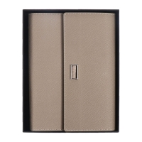 Органайзер на кольцах А5, 100л, линия, к/зам, с ручкой, в подар. короб., Серый Органайзер на кольцах А5, 100л, линия, к/зам, с ручкой, в подар. короб., Серый