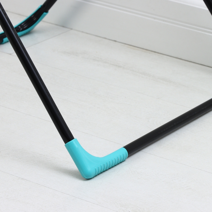 Сушилка для белья напольная, 220&times;50&times;90 см, 25 м, цвет черный