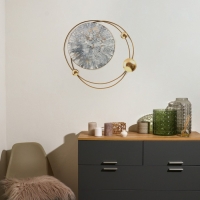 Декор настенный металл "Орбиты" 56х5х57 см Декор настенный металл "Орбиты" 56х5х57 см