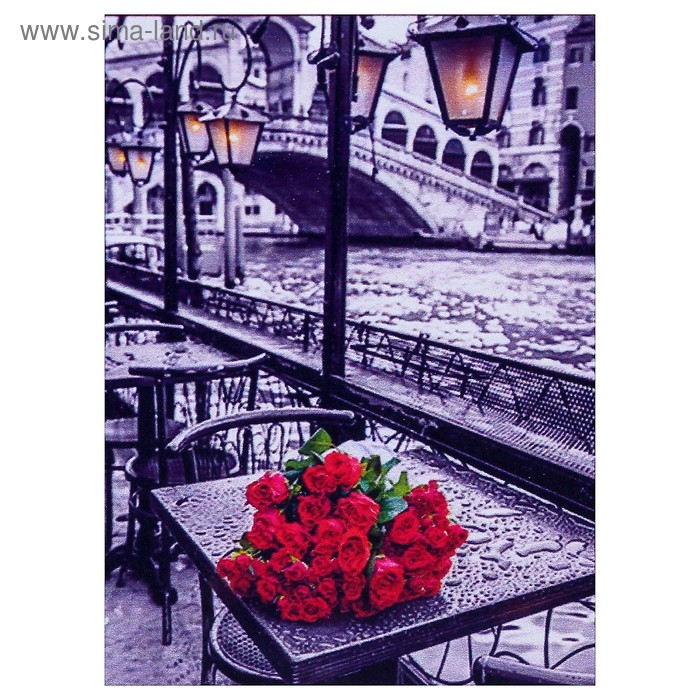 Алмазная мозаика &laquo;В ожидании любимой&raquo;, 30 &times; 40 см, 33 цвета