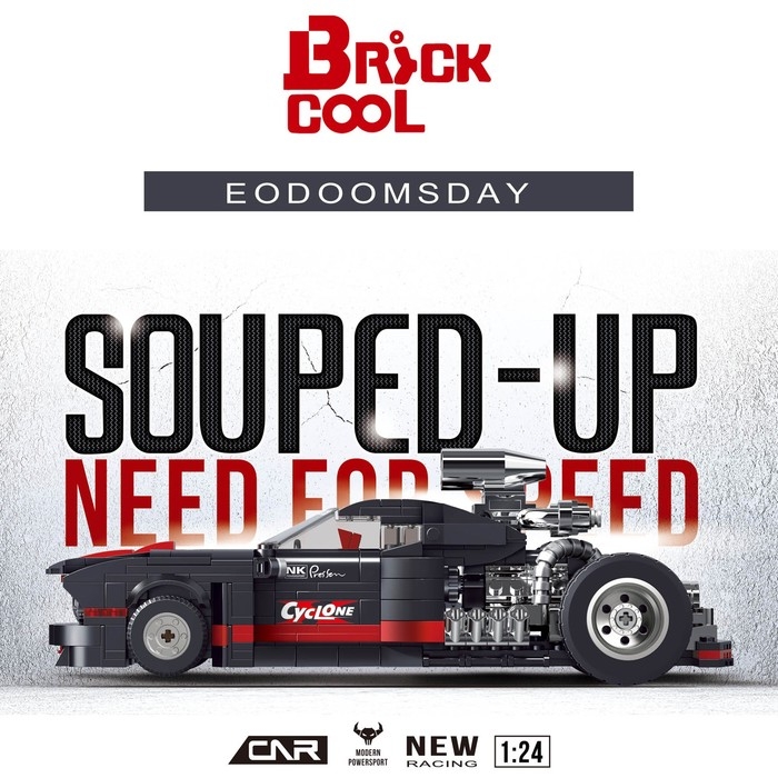 Конструктор Гонка «Судный день», 650 деталей Конструктор Гонка «Судный день», 650 деталей