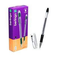 Ручка шариковая Berlingo I-10, черная, 0,4 мм, резиновый упор ЦЕНА ЗА 1 ШТУКУ. Ручка шариковая Berlingo I-10, черная, 0,4 мм, резиновый упор ЦЕНА ЗА 1 ШТУКУ.