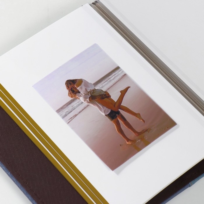 Фотоальбом магнитный 20 листов "Индиго" кожзам 4х20,3х26,2 см