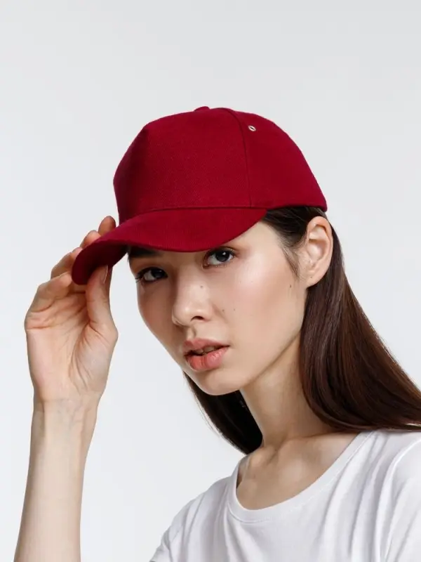 Бейсболка Standard, бордовая Бейсболка Standard, бордовая
