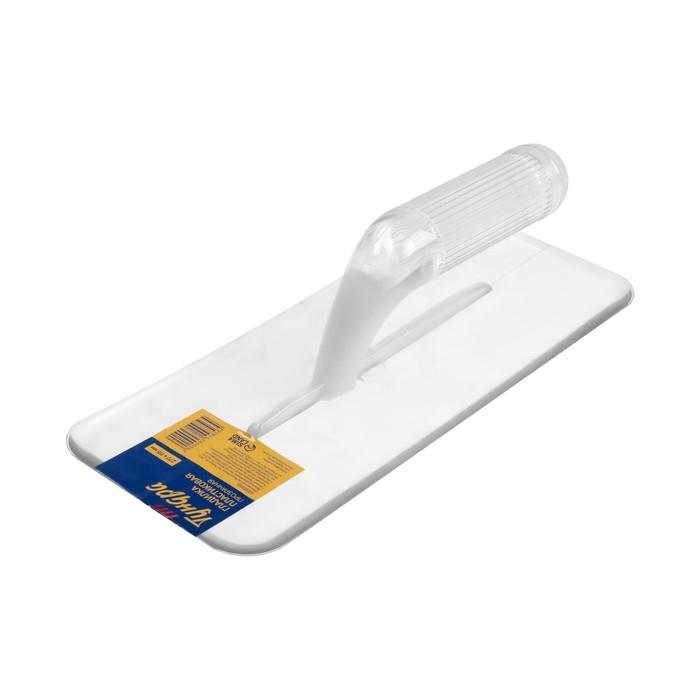 Гладилка ТУНДРА, пластиковая, прозрачная, 235 г, 270 х 115 мм