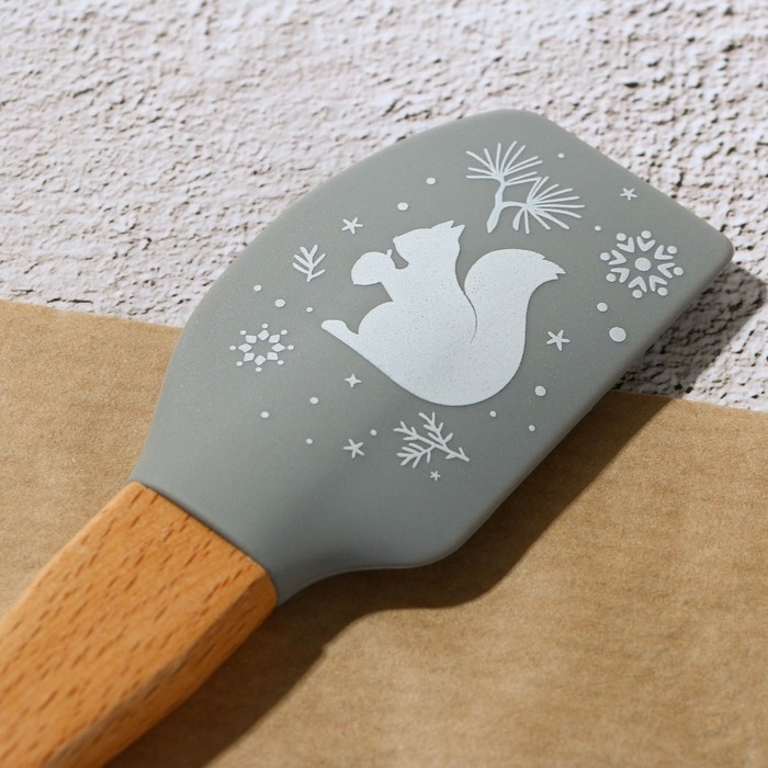 Новый год. Набор кондитерский &laquo;Уютные истории&raquo;, формы для печенья 4 шт, лопатка 1 шт