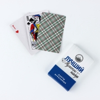 Подарочный набор &laquo;Лучший мужской набор&raquo;: карты, домино, стопки 3 шт