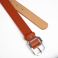 Ремень женский, ширина 3 см, цвет рыжий Ремень женский, ширина 3 см, цвет рыжий