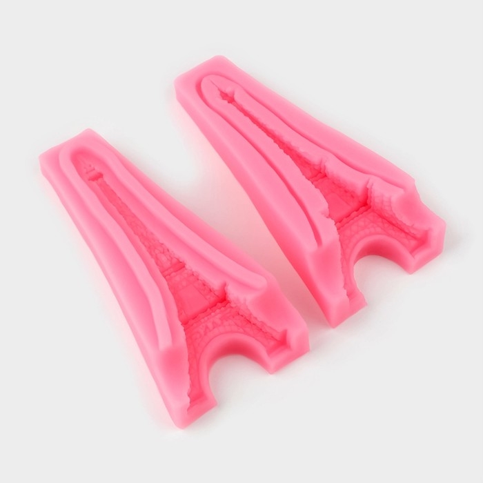 Молд &laquo;Эйфелева башня&raquo;, силикон, 11&times;5,5 см, цвет МИКС