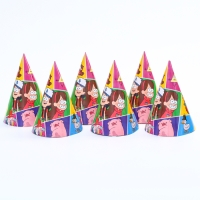 Набор одноразовой бумажной посуды, на 6 персон "С днем рождения!", Гравити Фолз