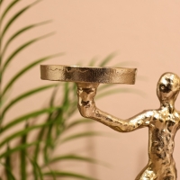 Подсвечник "Пауэр" 20 см, алюминий Подсвечник "Пауэр" 20 см, алюминий