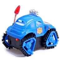 Перевёртыш &laquo;Полиция&raquo;, на батарейках, цвет синий