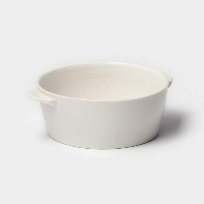 Салатник керамический Magistro Whitewarm, 700 мл, 18×15×6 см Салатник керамический Magistro Whitewarm, 700 мл, 18×15×6 см