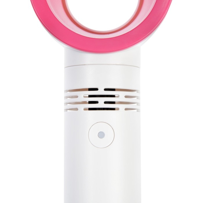 Портативный вентилятор LuazON LOF-06, безлопастный, 3 скорости, 800 мАч, белый Портативный вентилятор LuazON LOF-06, безлопастный, 3 скорости, 800 мАч, белый