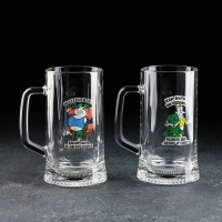 Пивная кружка «Прикольные солдаты», 330 мл, рисунок МИКС Пивная кружка «Прикольные солдаты», 330 мл, рисунок МИКС