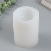 Молд силикон для свечи "Цветы" 7,8х7,8х9,8 см Молд силикон для свечи "Цветы" 7,8х7,8х9,8 см