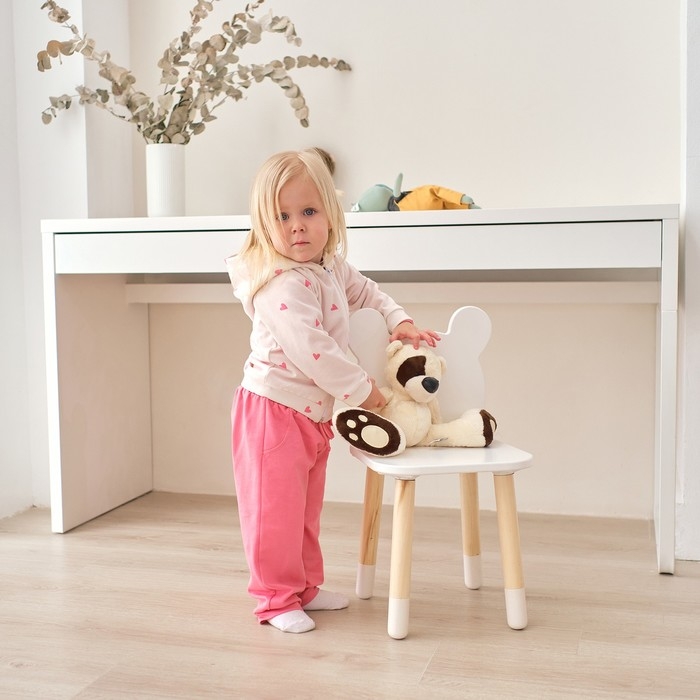 Комплект: худи и брюки Крошка Я &laquo;Зайчик&raquo;, рост 68-74 см, цвет бежевый/розовый