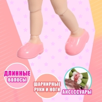 Кукла шарнирная &laquo;Цветочная полянка&raquo;, МИКС