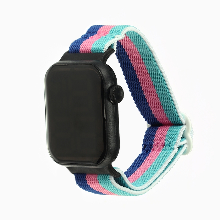 Часы наручные электронные с ремешком из текстиля Часы наручные электронные с ремешком из текстиля