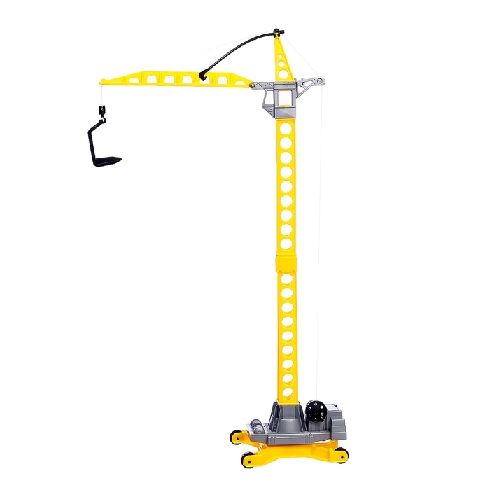 Башенный кран &laquo;Агат&raquo;, на колёсиках, большой