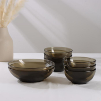 Набор салатников Basilico, 8 предметов: 6 шт d=13 см, 270 мл, 2 салатника d=20 см, 1,6 л Набор салатников Basilico, 8 предметов: 6 шт d=13 см, 270 мл, 2 салатника d=20 см, 1,6 л