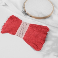 Набор ниток мулине №3801, 8 &plusmn; 1 м, 6 шт, цвет глубокий красный