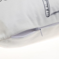 Наволочка декоративная Этель Девичьи истории &laquo;Прогулка&raquo; 40х40 см, велюр