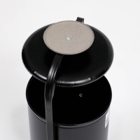 Урна уличная &laquo;Космос&raquo; 21 л, 32 х 82,5 х 28,5 см, черная, бак 0,6 мм