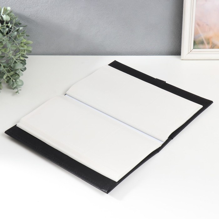 Фотоальбом на 300 фото 10х15 см "Черный" кожзам МИКС 33х19х6 см