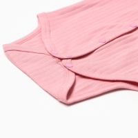 Боди с длинным рукавом, цвет розовый, рост 74 см