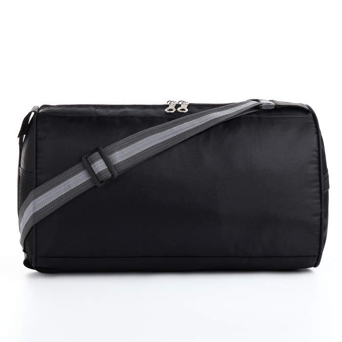 Сумка спортивная на молнии, боковой карман/сетка, регулируемый ремень, маленький размер, цвет чёрный/триколор Сумка спортивная на молнии, боковой карман/сетка, регулируемый ремень, маленький размер, цвет чёрный/триколор