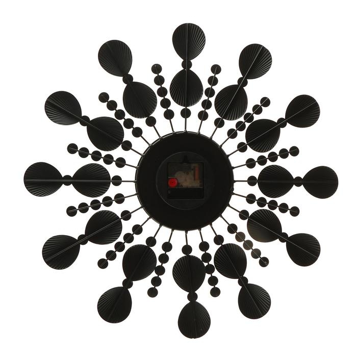 Часы настенные, интерьерные "Рассвет", бесшумные, 48 х 48 см, циферблат d-15 см