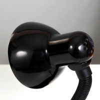 Лампа настольная Е27, с выкл. на зажиме (220В) черная (108В) RISALUX Лампа настольная Е27, с выкл. на зажиме (220В) черная (108В) RISALUX