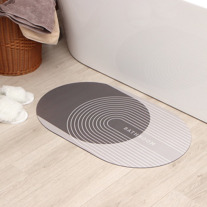 Коврик для ванной Этель Коврик для ванной Этель "Bathroom", 48х78 см