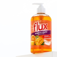 Мыло жидкое кухонное, 500 мл, аромат тропических фруктов, FLUX Мыло жидкое кухонное, 500 мл, аромат тропических фруктов, FLUX