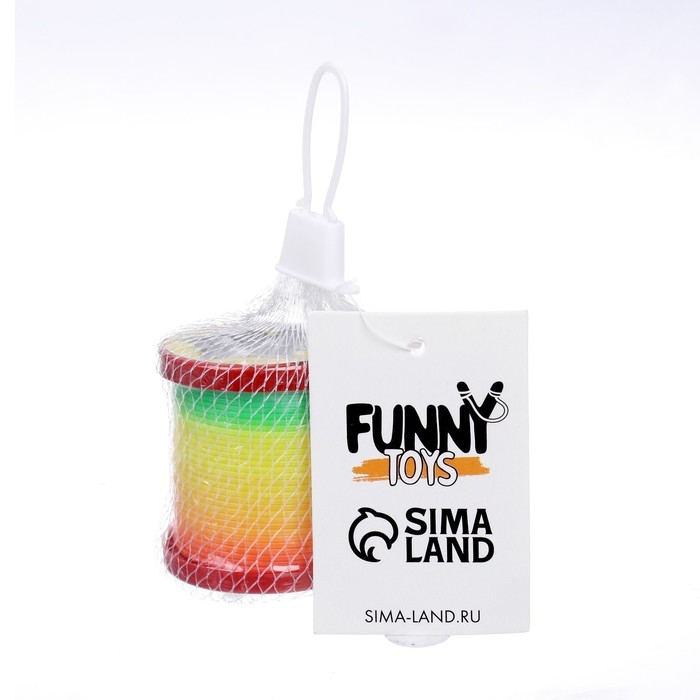 Пружинка - радуга &laquo;Енотик&raquo;, d = 5 см